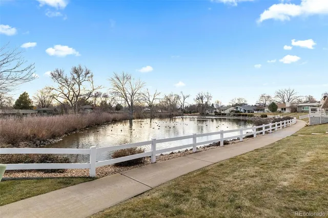 a view of a water with an ocean view