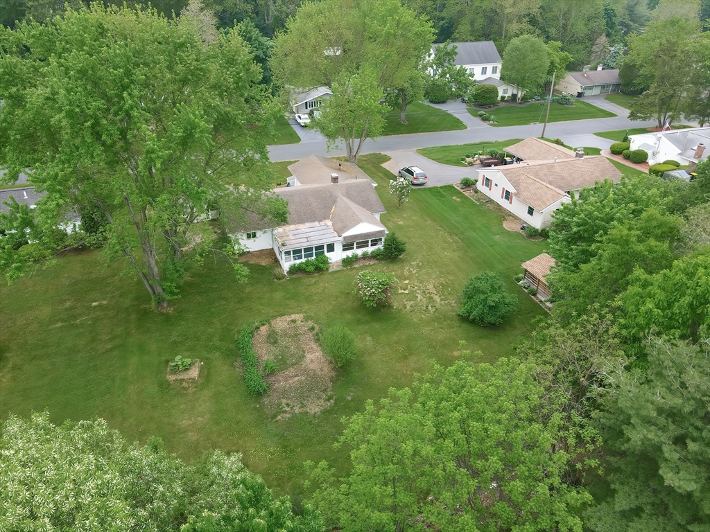 12 Catherine Road Framingham, MA 01701 - Photo 38 of 40 an aerial view of residential houses with outdoor space and trees all around