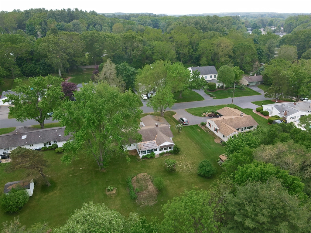 12 Catherine Road Framingham, MA 01701 - Photo 39 of 40 an aerial view of residential houses with outdoor space and trees all around