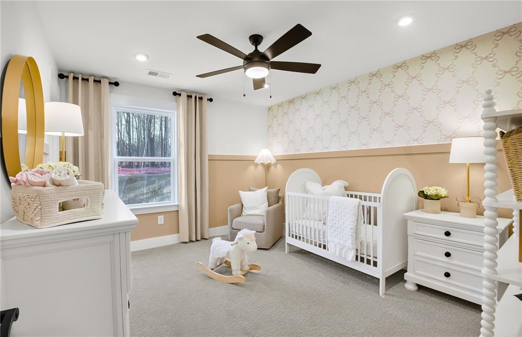 5375 Julep Court Cumming, GA 30028 - Photo 20 of 22 a living room with furniture and white walls