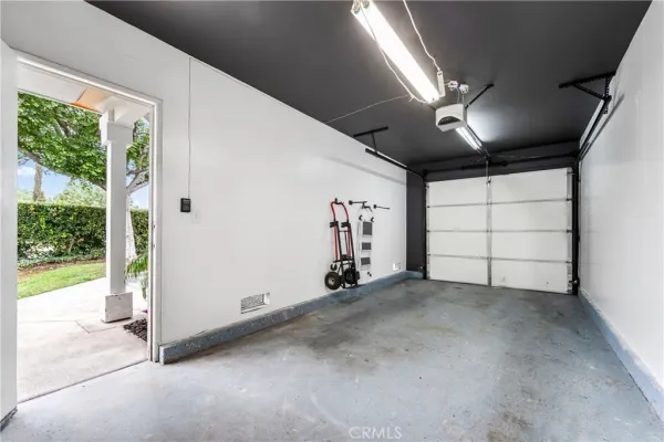 a view of garage
