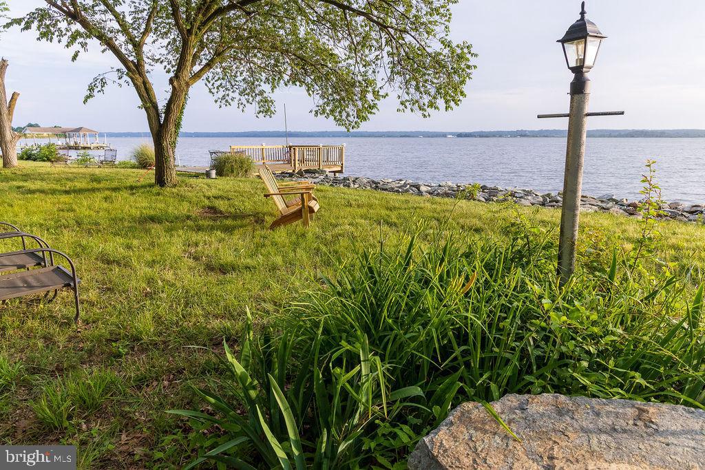 6225 Sandy Point Road Prince Frederick, MD 20678 - Photo 45 of 45 a view of an outdoor space with a lake view