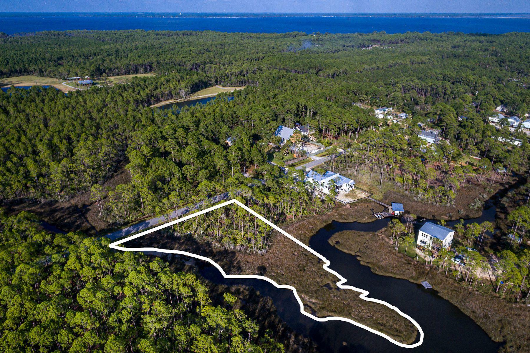 Lot 15 West Nursery Road Santa Rosa Beach, FL 32459 - Photo 14 of 45 an aerial view of a residential houses