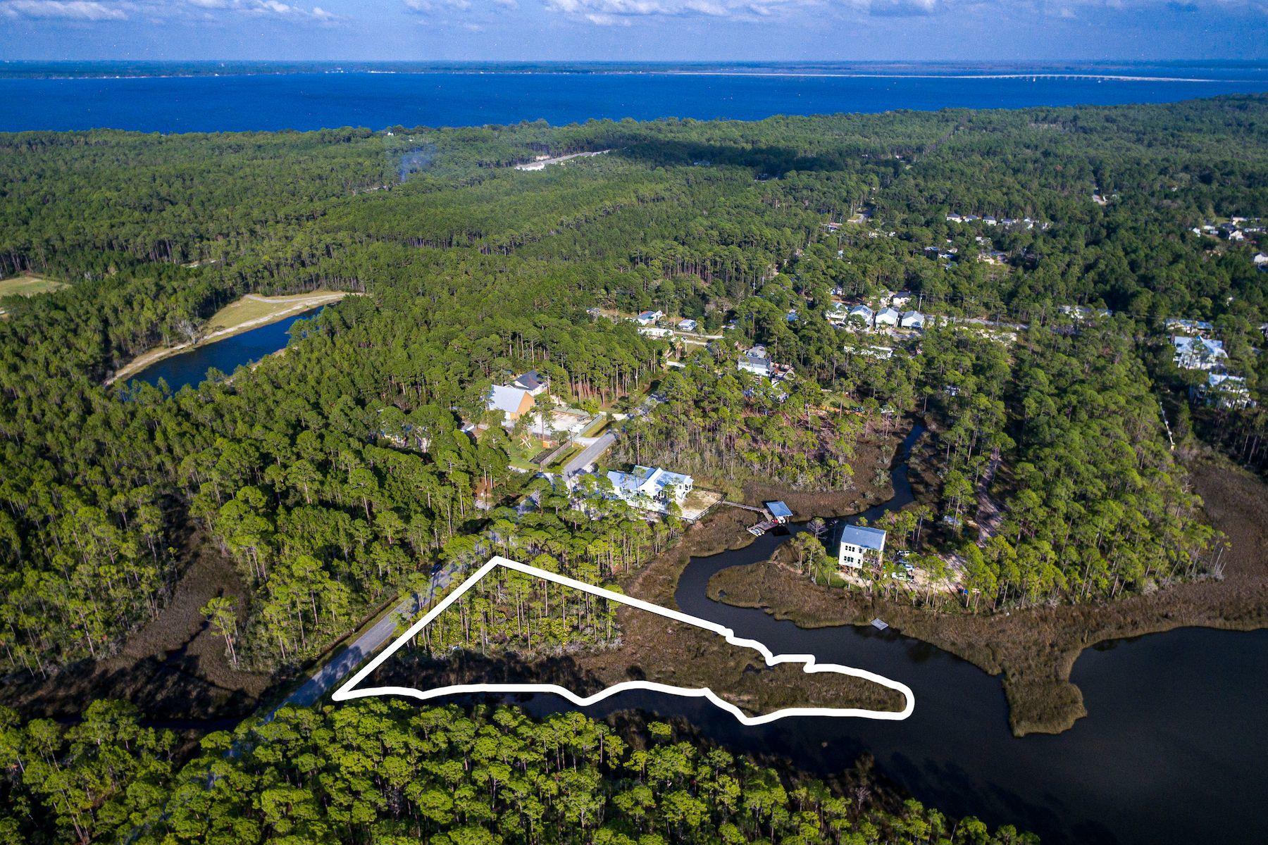 Lot 15 West Nursery Road Santa Rosa Beach, FL 32459 - Photo 16 of 45 a view of an outdoor space and a yard
