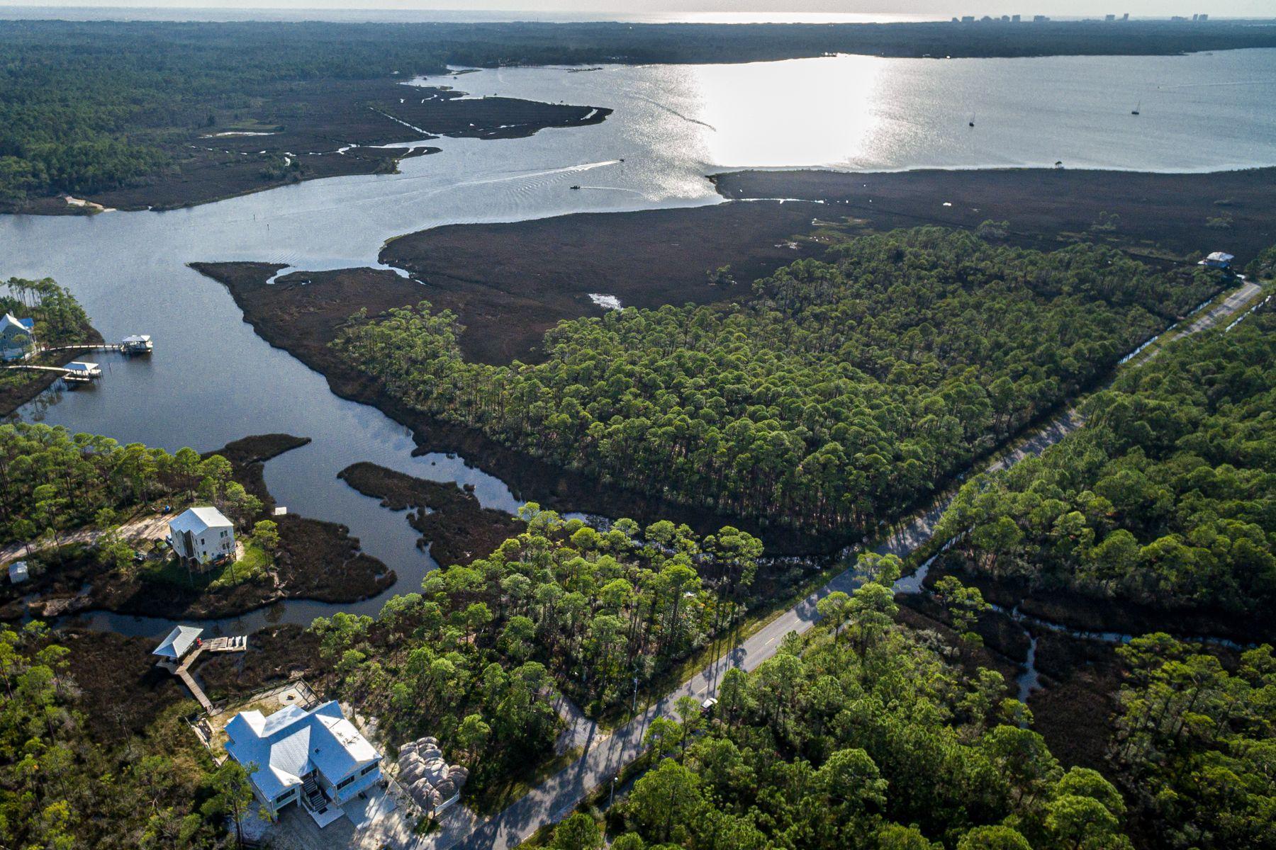 Lot 15 West Nursery Road Santa Rosa Beach, FL 32459 - Photo 42 of 45 an aerial view of a house with a yard