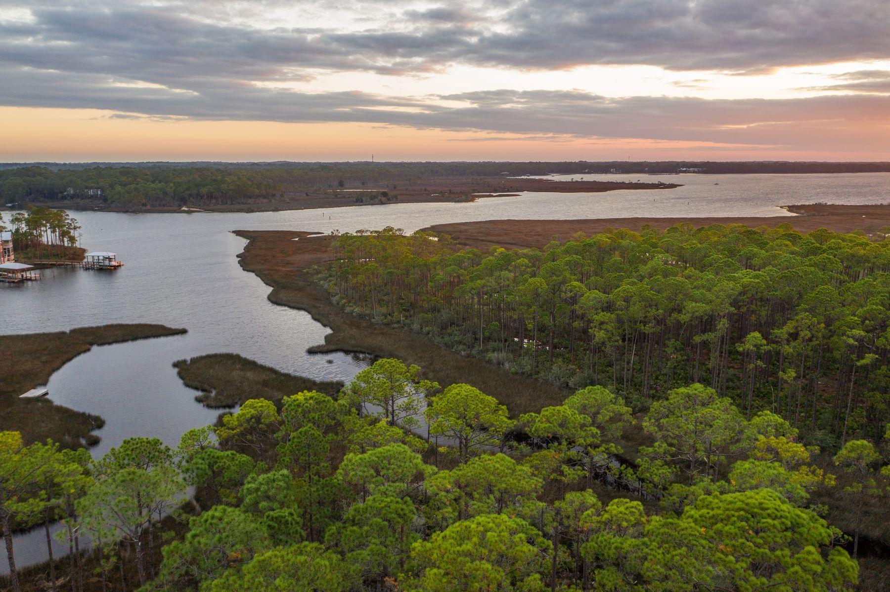 Lot 15 West Nursery Road Santa Rosa Beach, FL 32459 - Photo 43 of 45 a view of lake with mountain