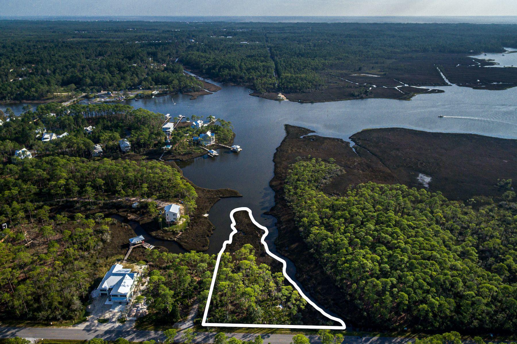 Lot 15 West Nursery Road Santa Rosa Beach, FL 32459 - Photo 8 of 45 an aerial view of a house having yard