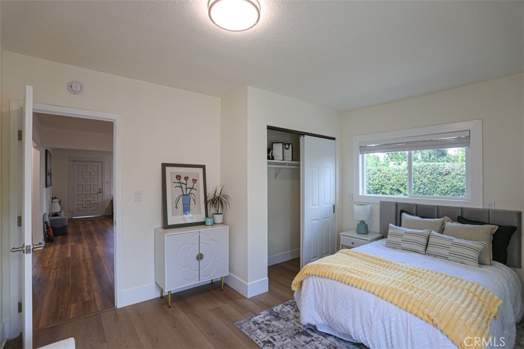 600 South Emily Street Anaheim, CA 92805 - Photo 11 of 22 a bedroom with a bed and a window