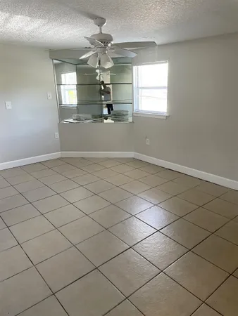 en empty room with window