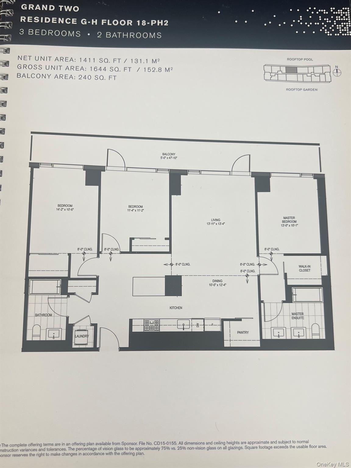 131-03 40 Road, Unit PH2G Queens, NY 11354 - Photo 29 of 29 a picture of a floor plan