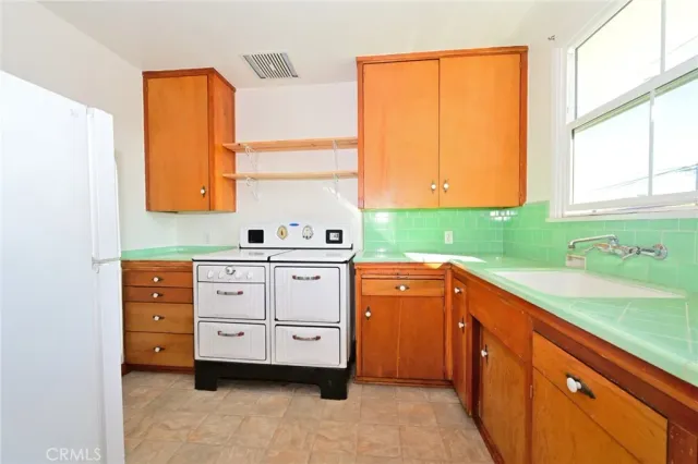 a room with storage and utility