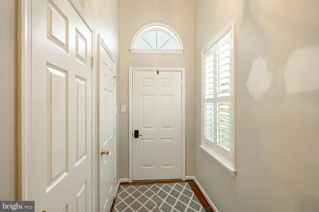 a view of front door with a door