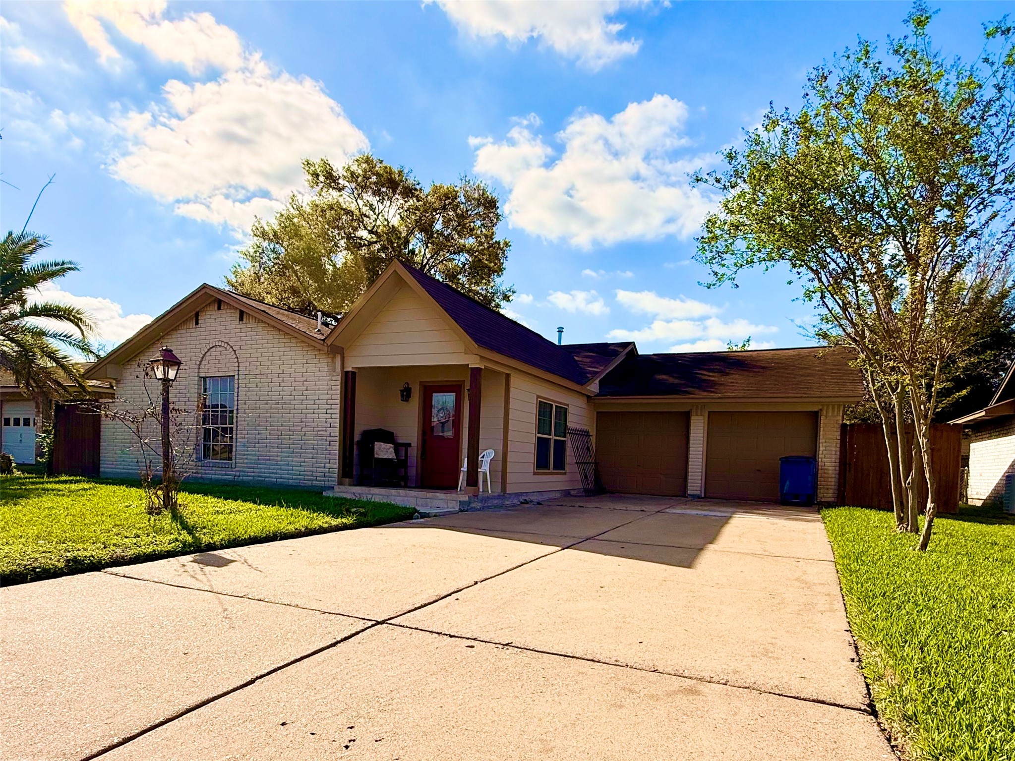 4546 Connorvale Road Houston, TX 77039 - Photo 1 of 25 a house view with a outdoor space