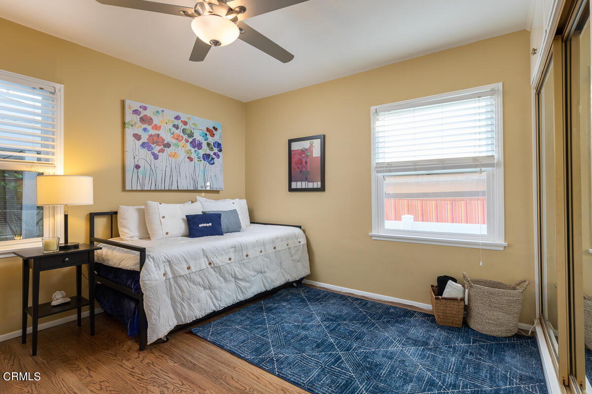 1404 Coolidge Avenue Pasadena, CA 91104 - Photo 24 of 33 a bedroom with a bed and a window