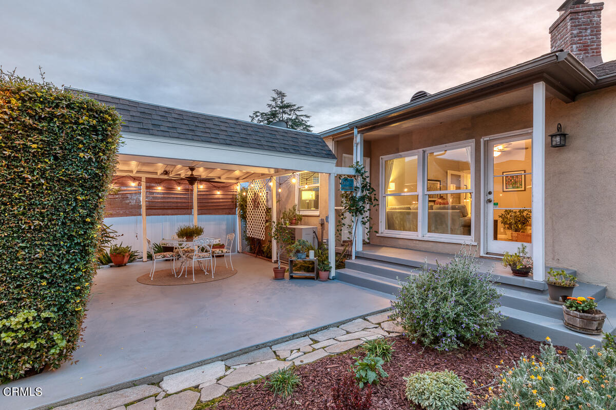 1404 Coolidge Avenue Pasadena, CA 91104 - Photo 27 of 33 a front view of a house with outdoor seating