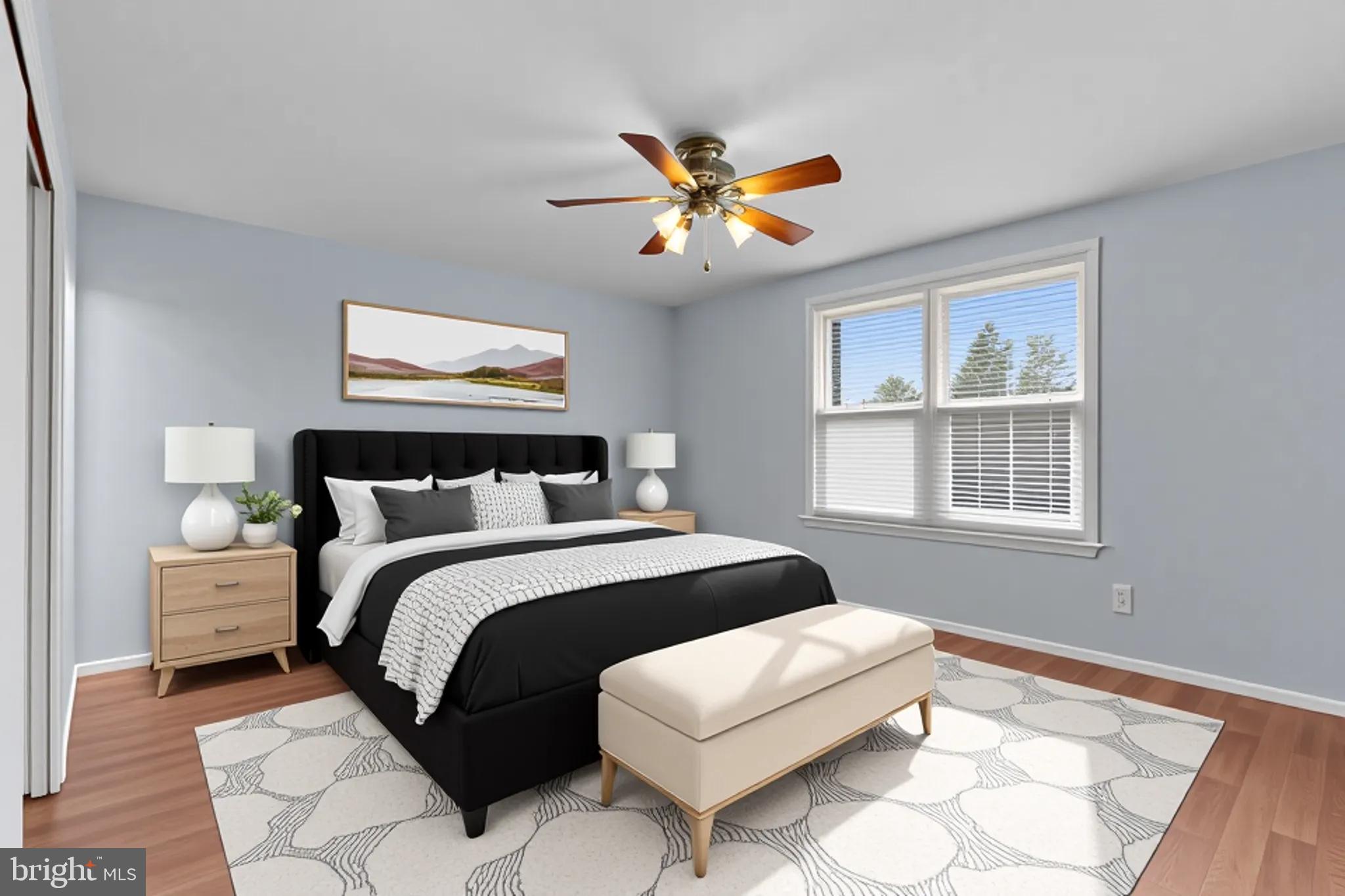 9823 Bonner Street Philadelphia, PA 19115 - Photo 15 of 29 a bedroom with a bed and a window