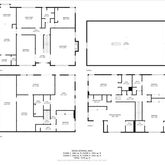 a black and white photo of a painting