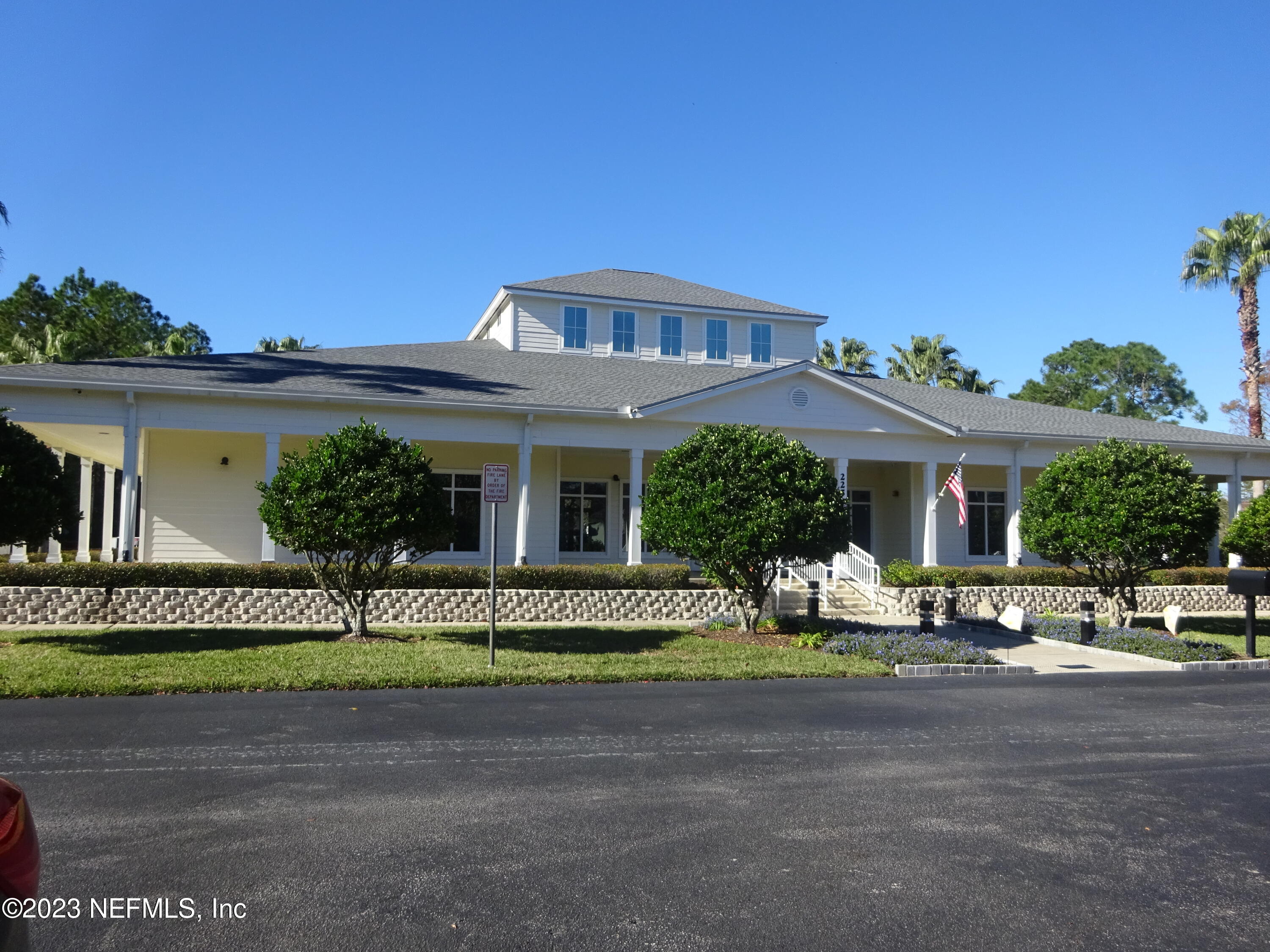 731 East Red House Branch Road St. Augustine, FL 32084 - Photo 45 of 54 a front view of a house with a garden