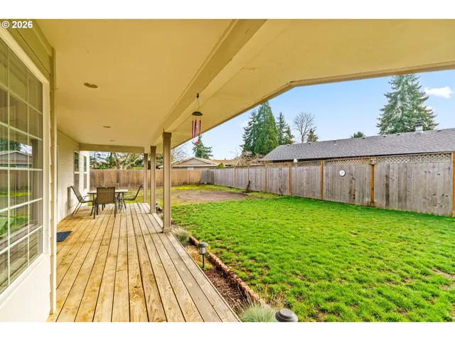 a view of swimming pool with a patio