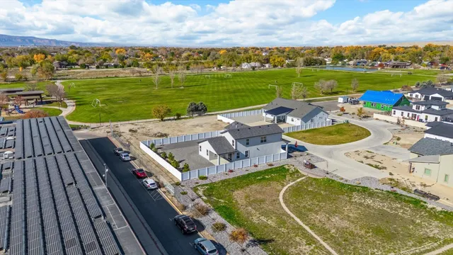 a view of a swimming pool with a terrace