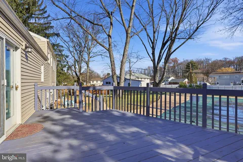 a view of a wooden fence