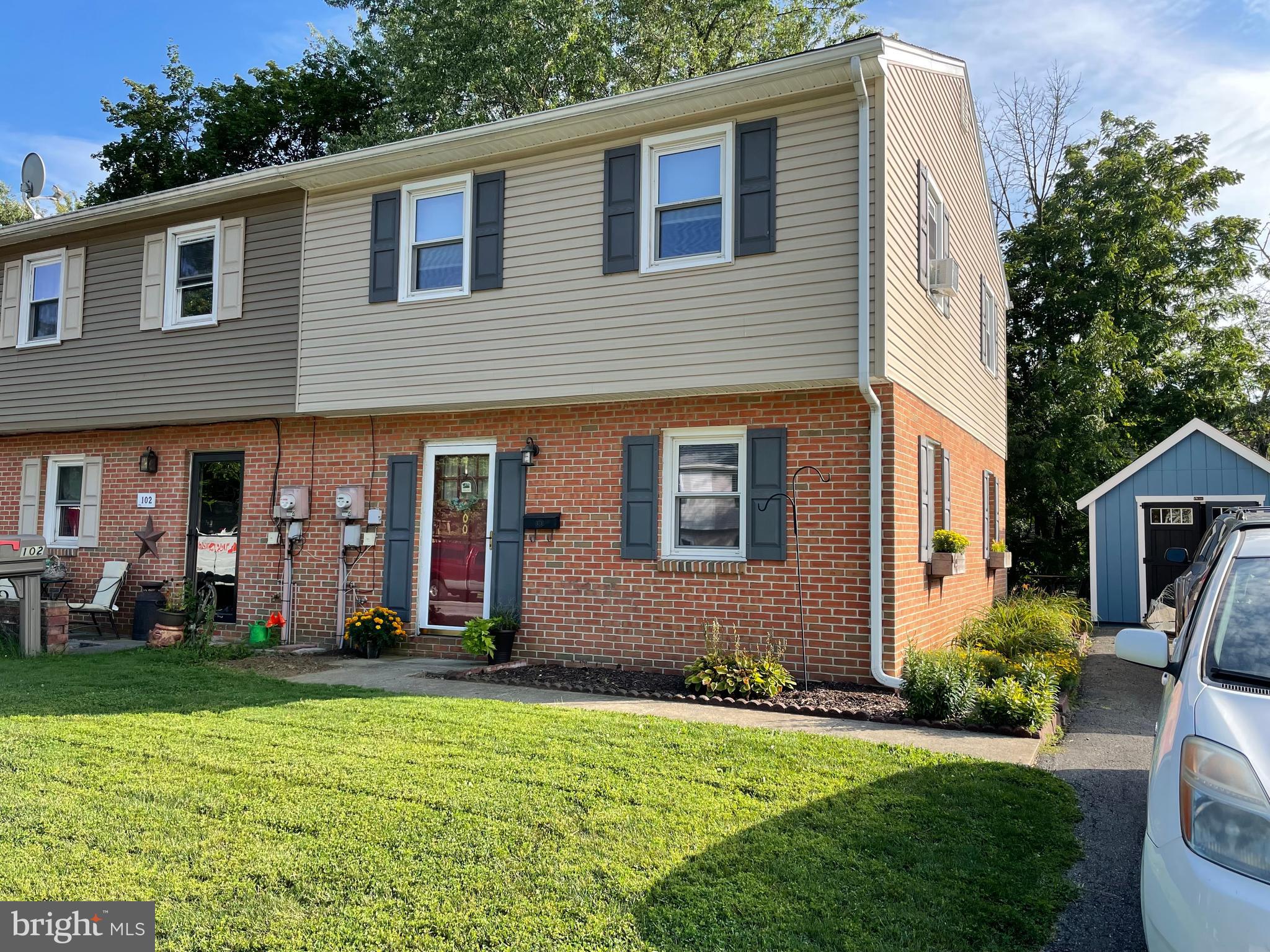 Front of the house