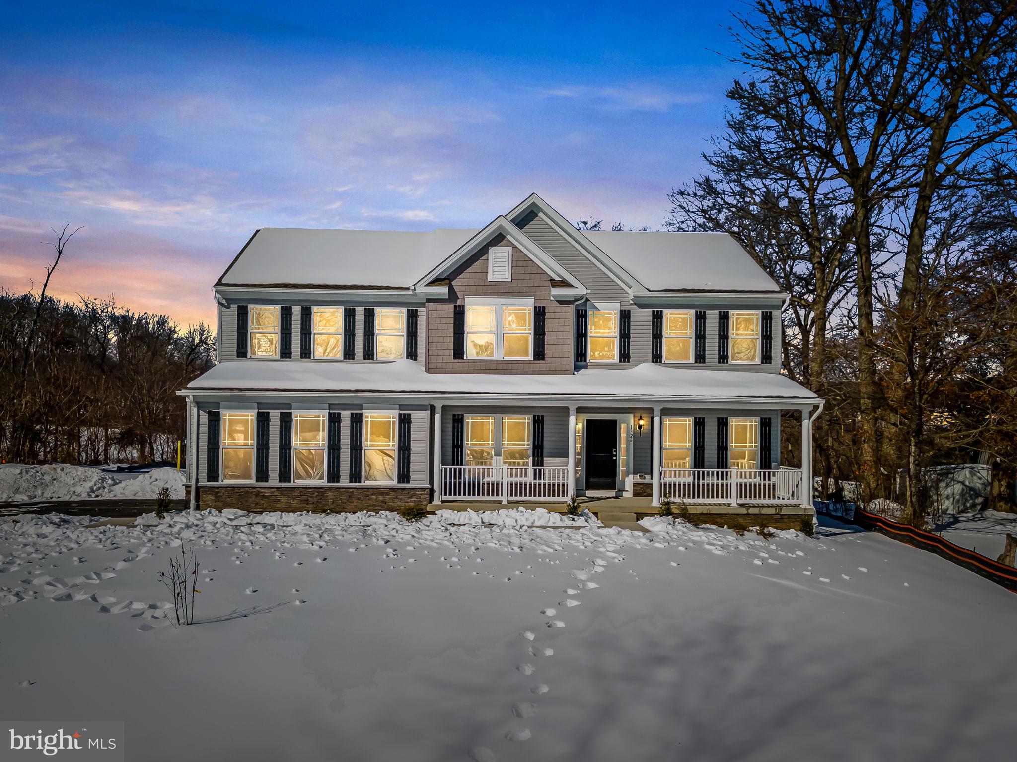 3756 Davis Corner Road Street, MD 21154 - Photo 51 of 51 a front view of a house with yard and trees around