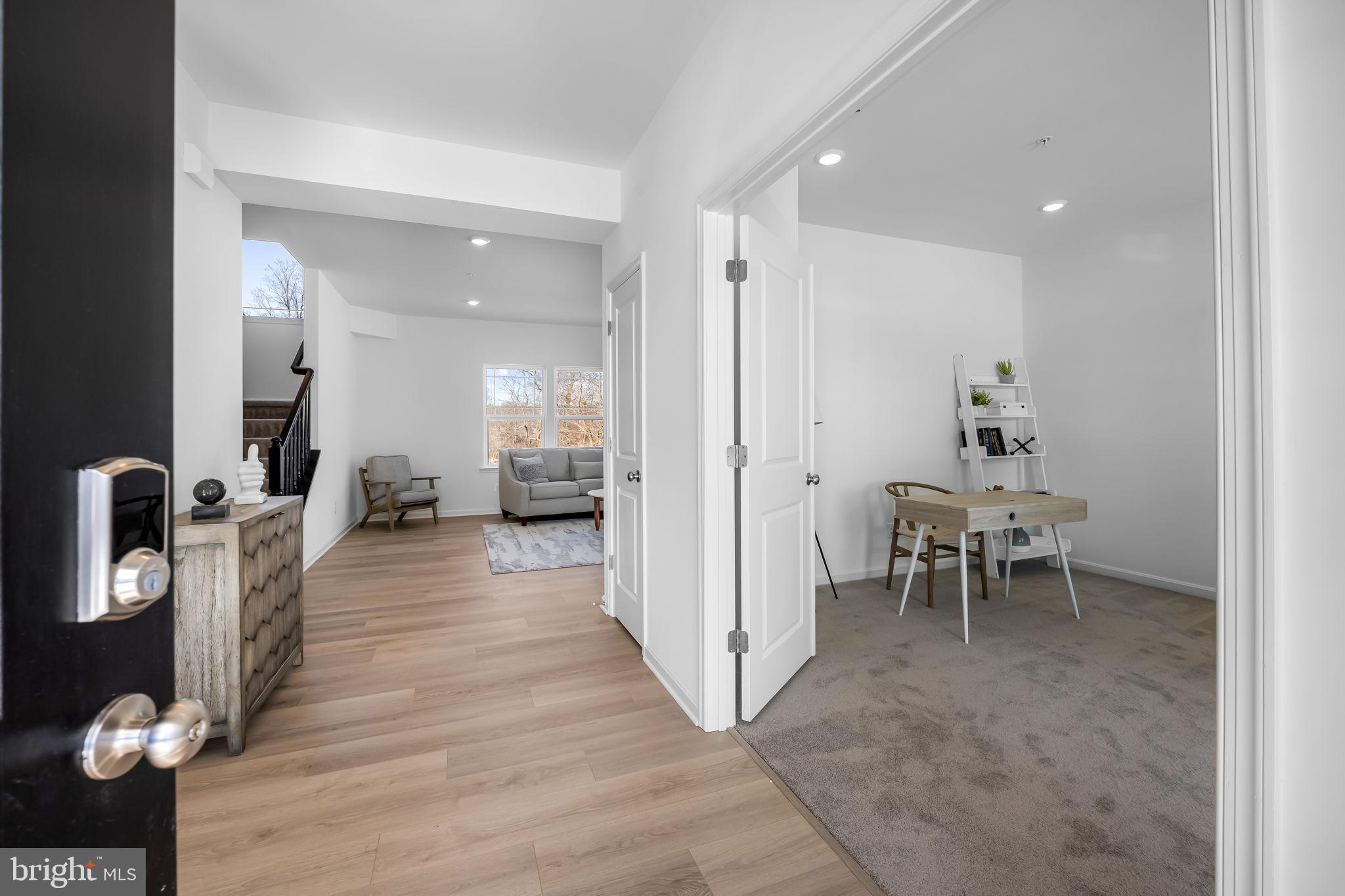 3756 Davis Corner Road Street, MD 21154 - Photo 10 of 50 Foyer with Living/Office Space to the side.