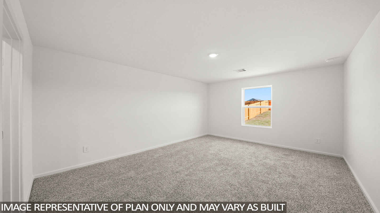 176 Baby Calf Roping Road Jarrell, TX 76537 - Photo 12 of 23 Unfurnished room with carpet floors and baseboards