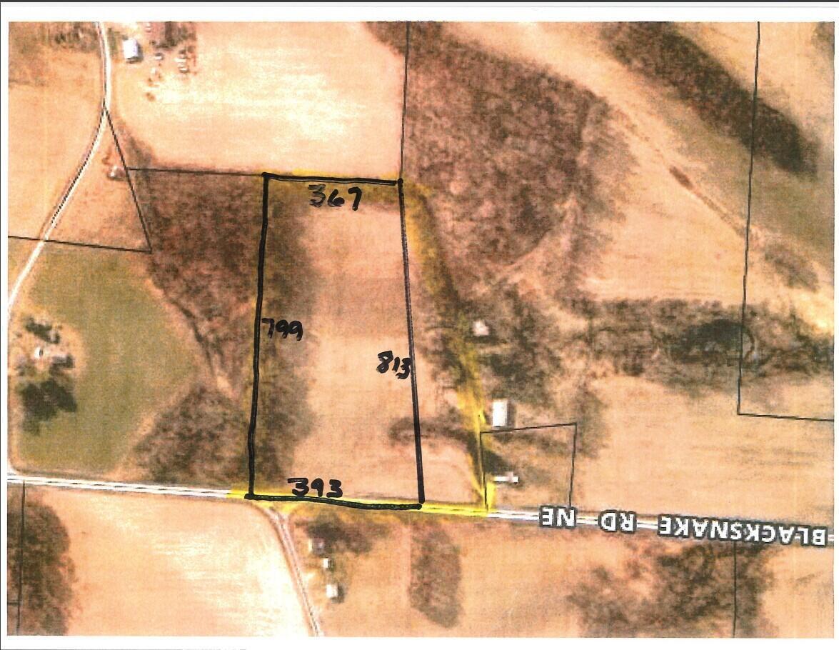 0 Northeast Blacksnake Road Utica, OH 43080 - Photo 4 of 5 Annotated Survey