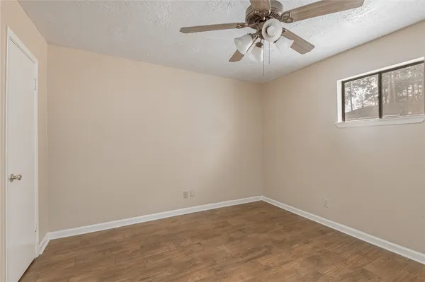 wooden floor in an empty room