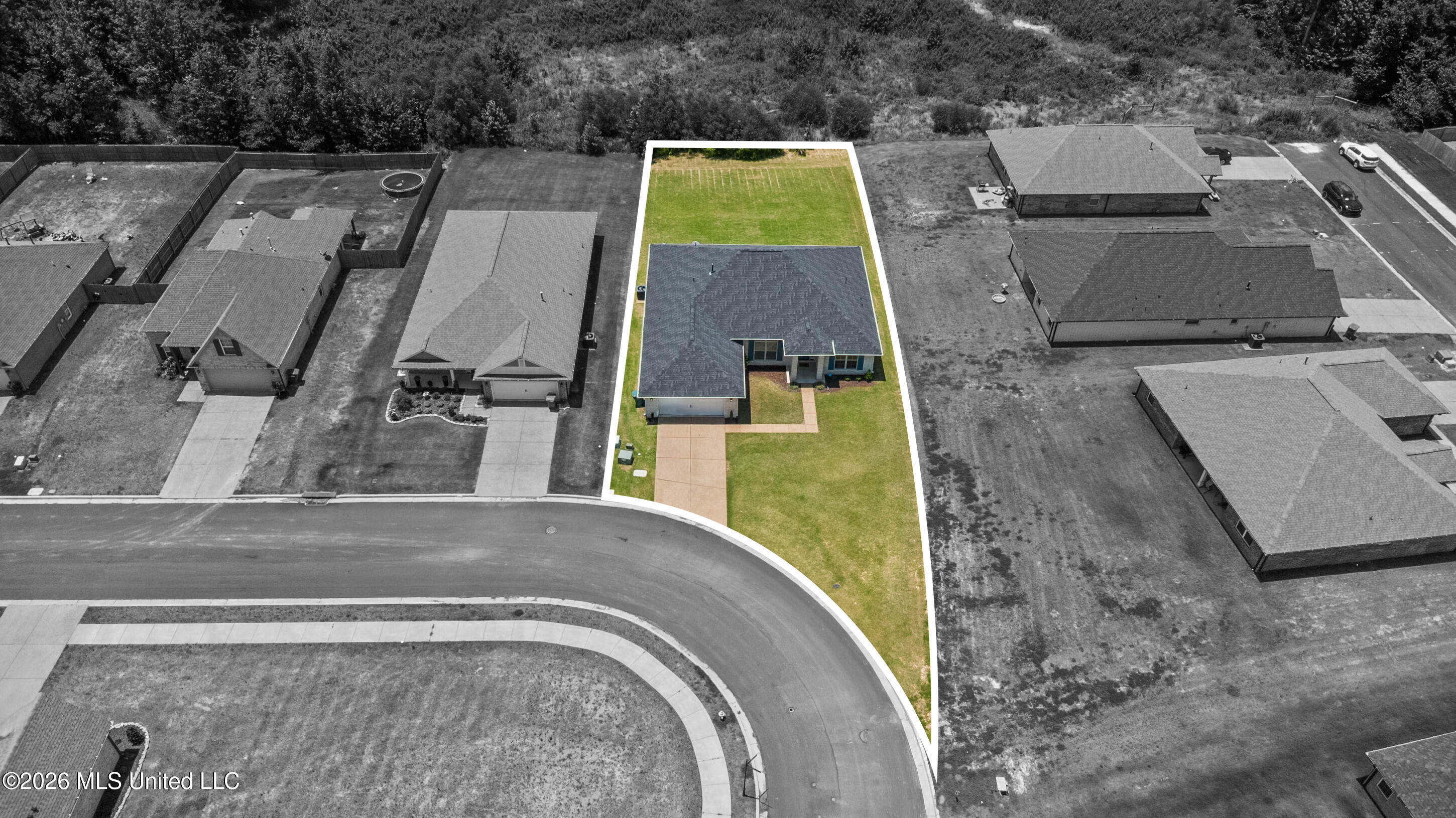 3427 Shandy Road Southaven, MS 38672 - Photo 30 of 33 30_dji_0018_print lot lines