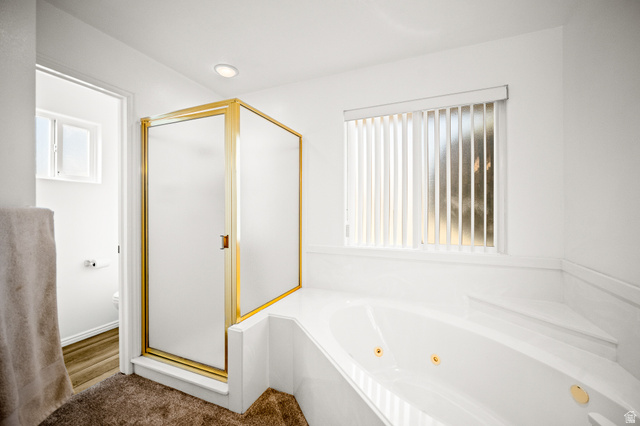 1825 West Mathis Park Place, Unit 46 St. George, UT 84770 - Photo 26 of 45 Bathroom with a shower stall and a whirlpool tub