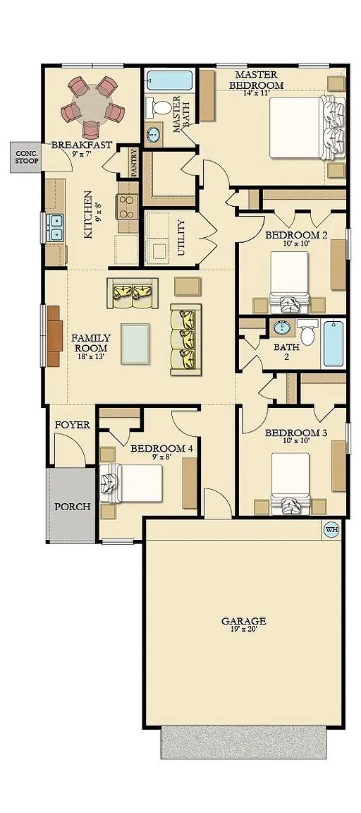 14519 Broadbury Pond Road Rosharon, TX 77583 - Photo 3 of 22 a black and white photo of a living room