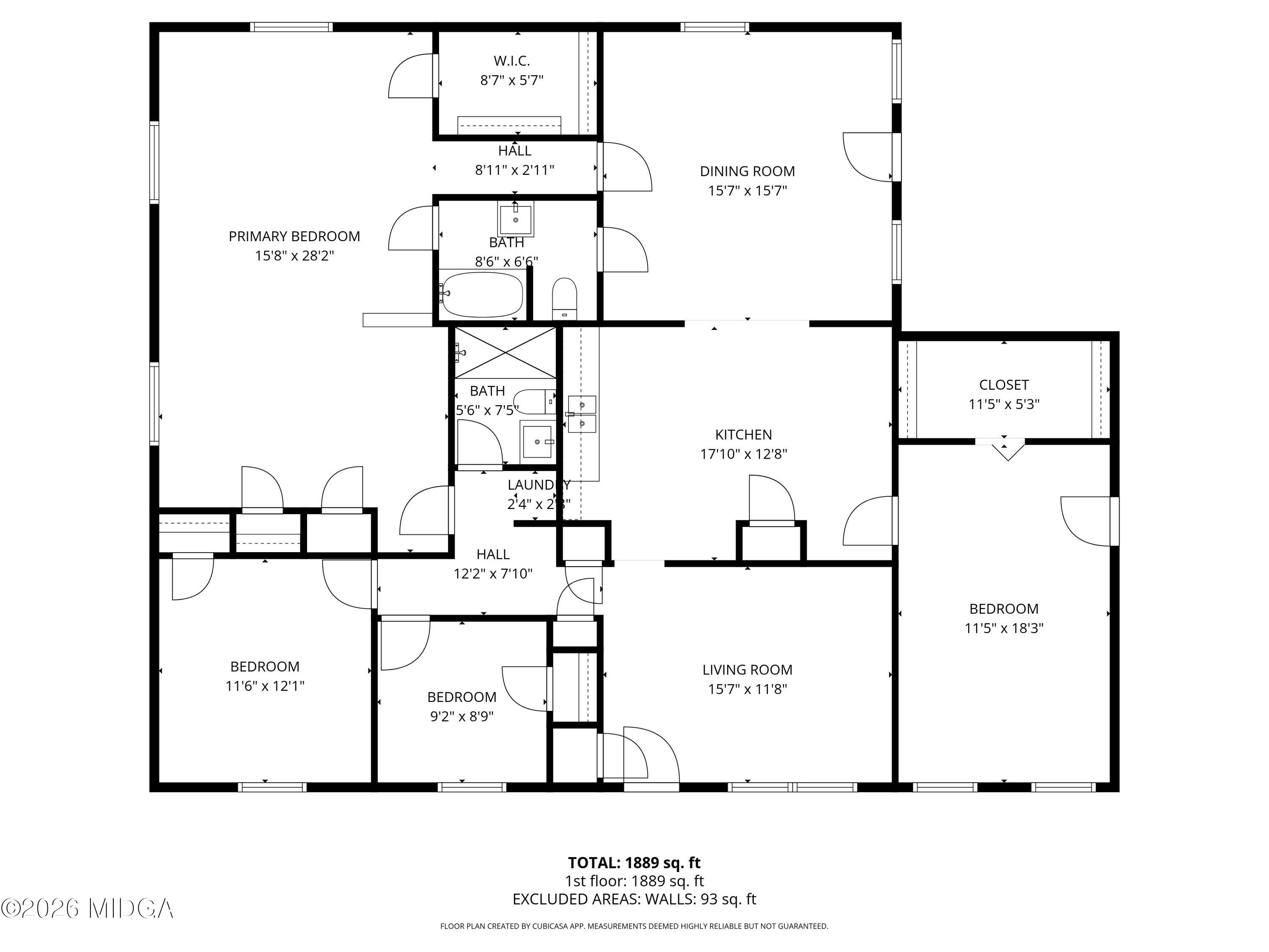 427 Gun Club Road Fort Valley, GA 31030 - Photo 26 of 26 a picture of a floor plan