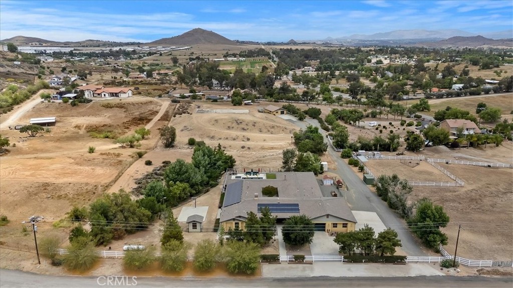 16420 Rocky Glen Road Perris, CA 92570 - Photo 4 of 74 an aerial view of residential houses with outdoor space and trees