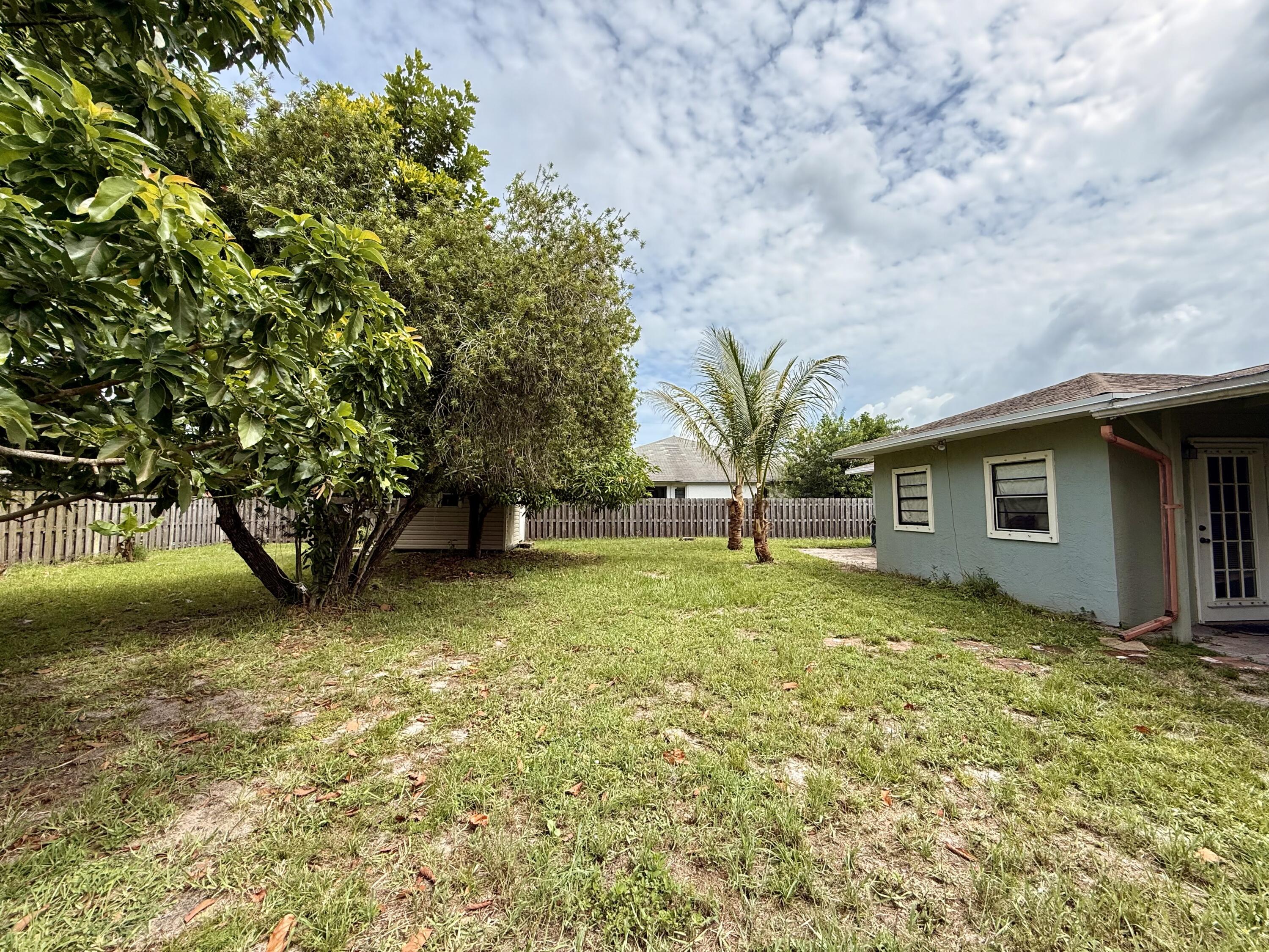 1114 Southwest Del Rio Boulevard Port St. Lucie, FL 34953 - Photo 31 of 31 Backyard 2