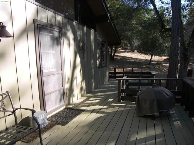 a view of yard with trees