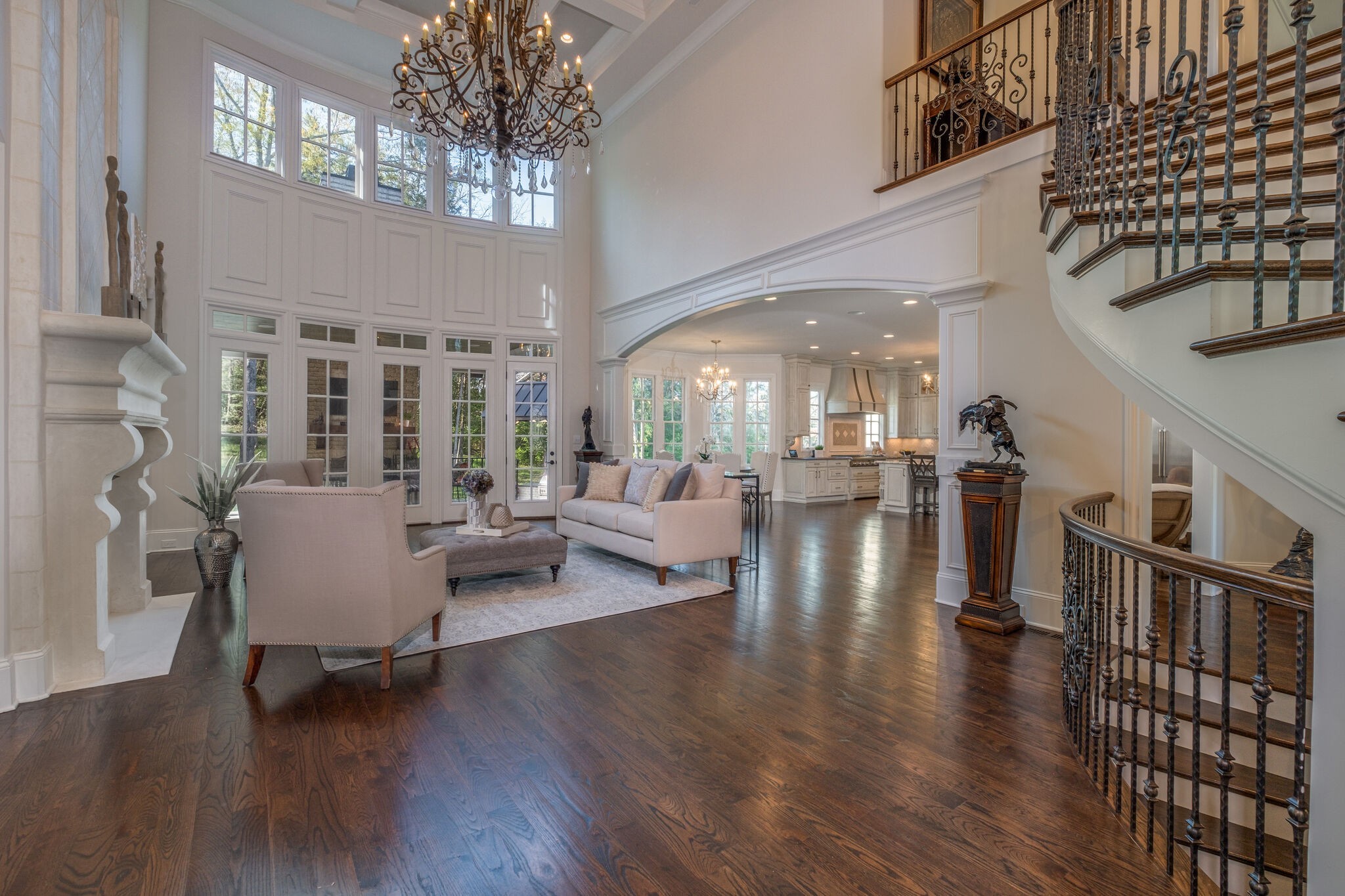 1813 Pace Haven Franklin, TN 37069 - Photo 12 of 49 a living room with furniture and a large window