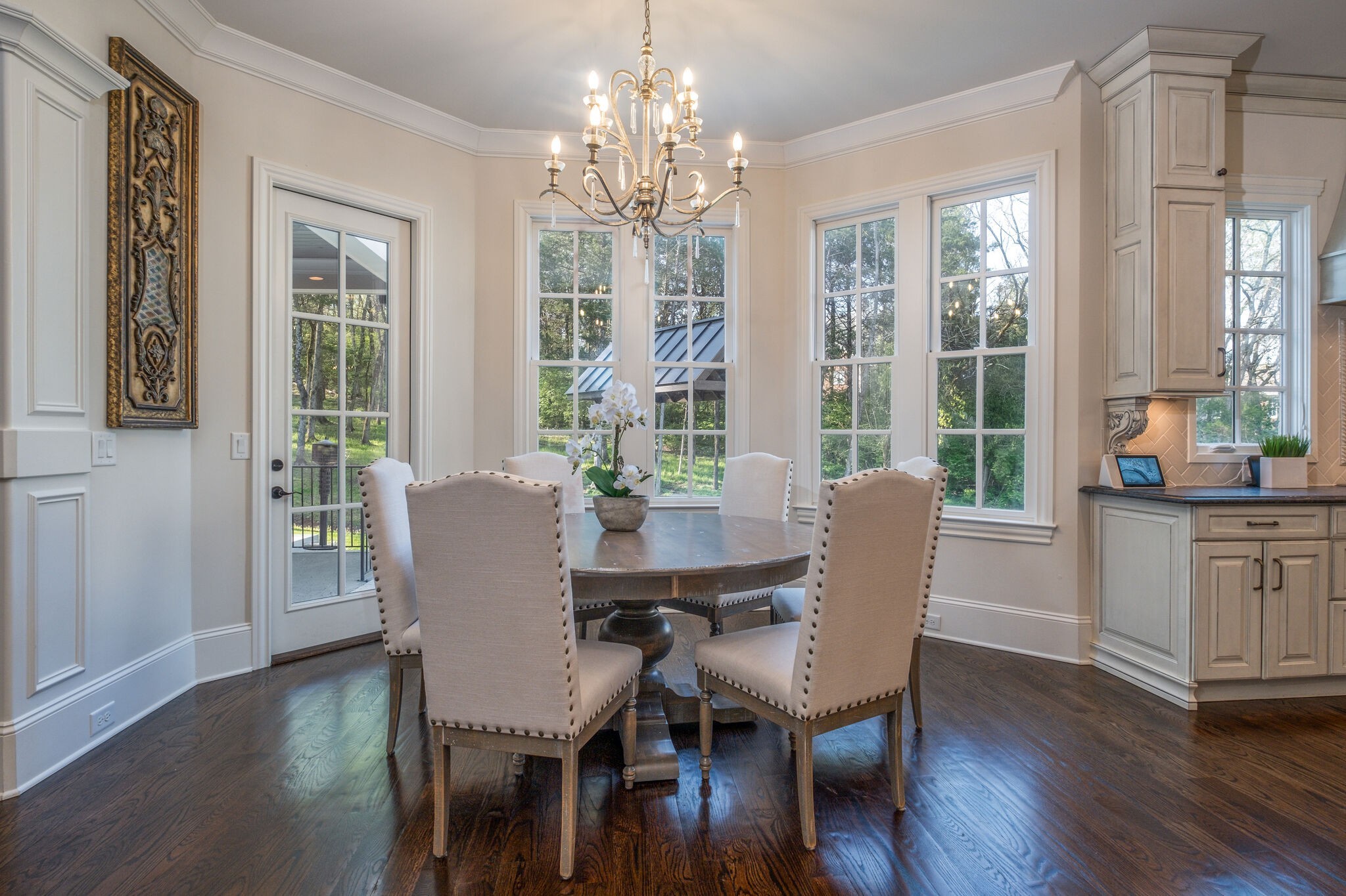1813 Pace Haven Franklin, TN 37069 - Photo 16 of 49 a view of a dining room with furniture window and wooden floor