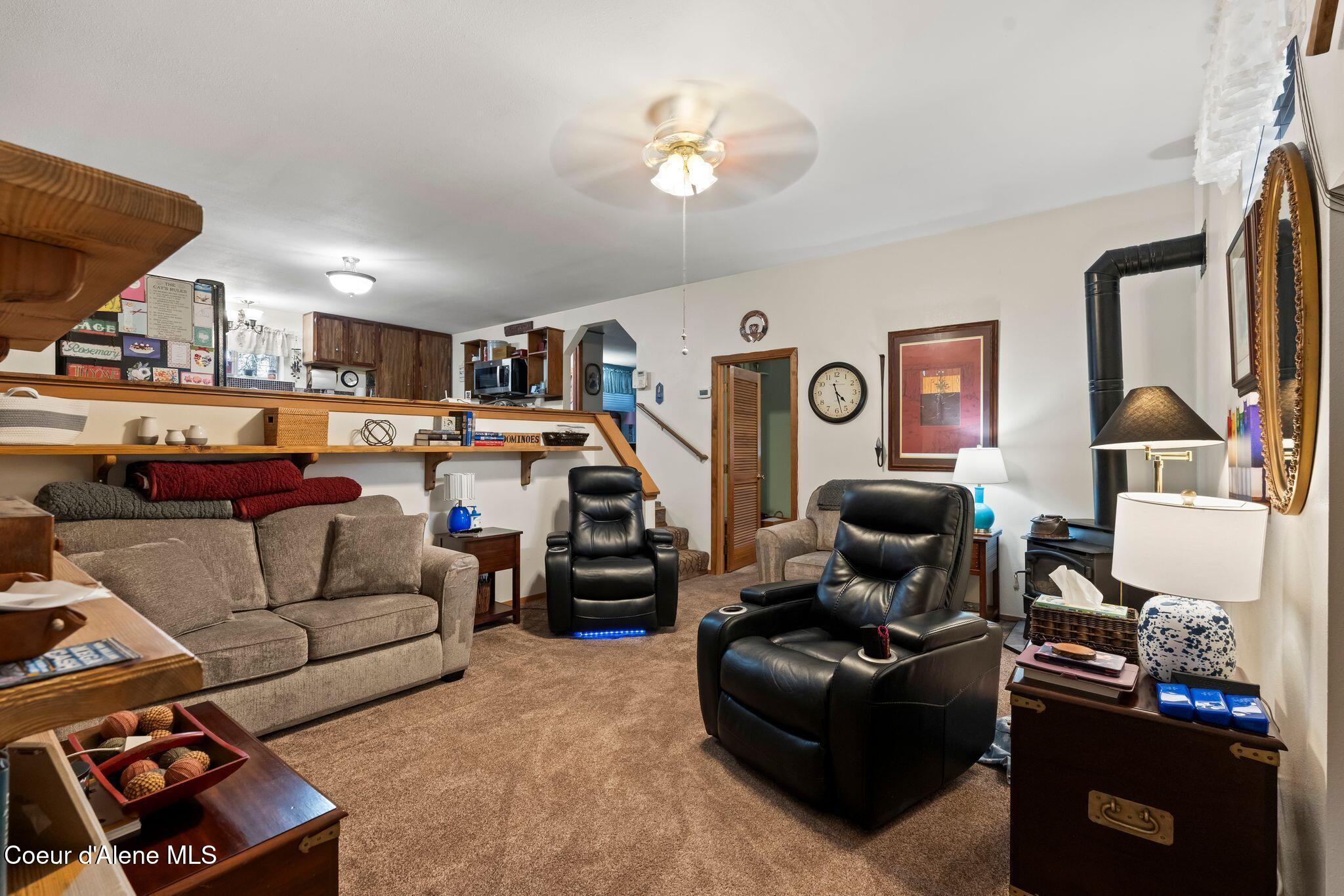 780 Selkirk Road Sandpoint, ID 83864 - Photo 17 of 57 2nd level open to kitchen