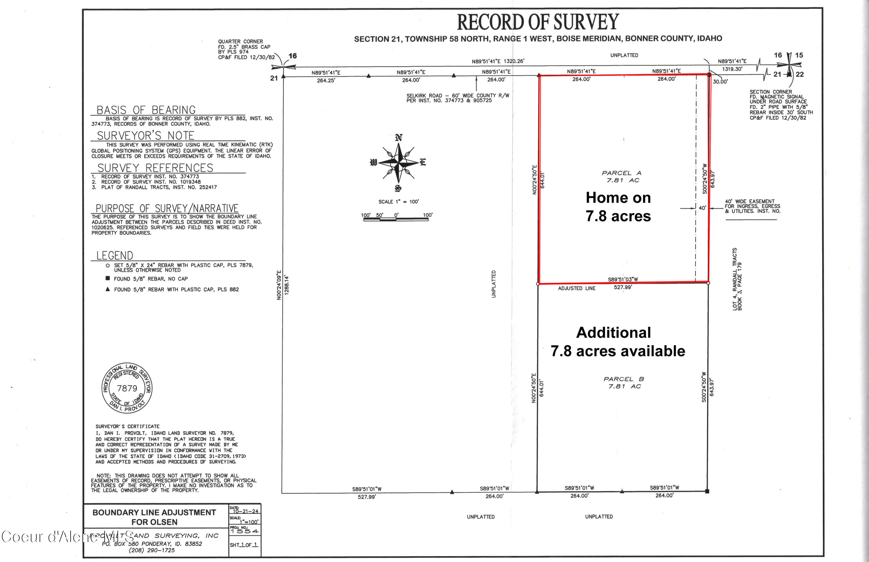 780 Selkirk Road Sandpoint, ID 83864 - Photo 51 of 57 Survey