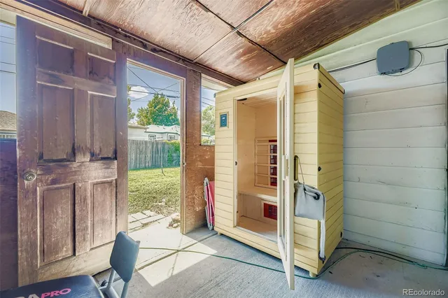 a view of entrance door of the house