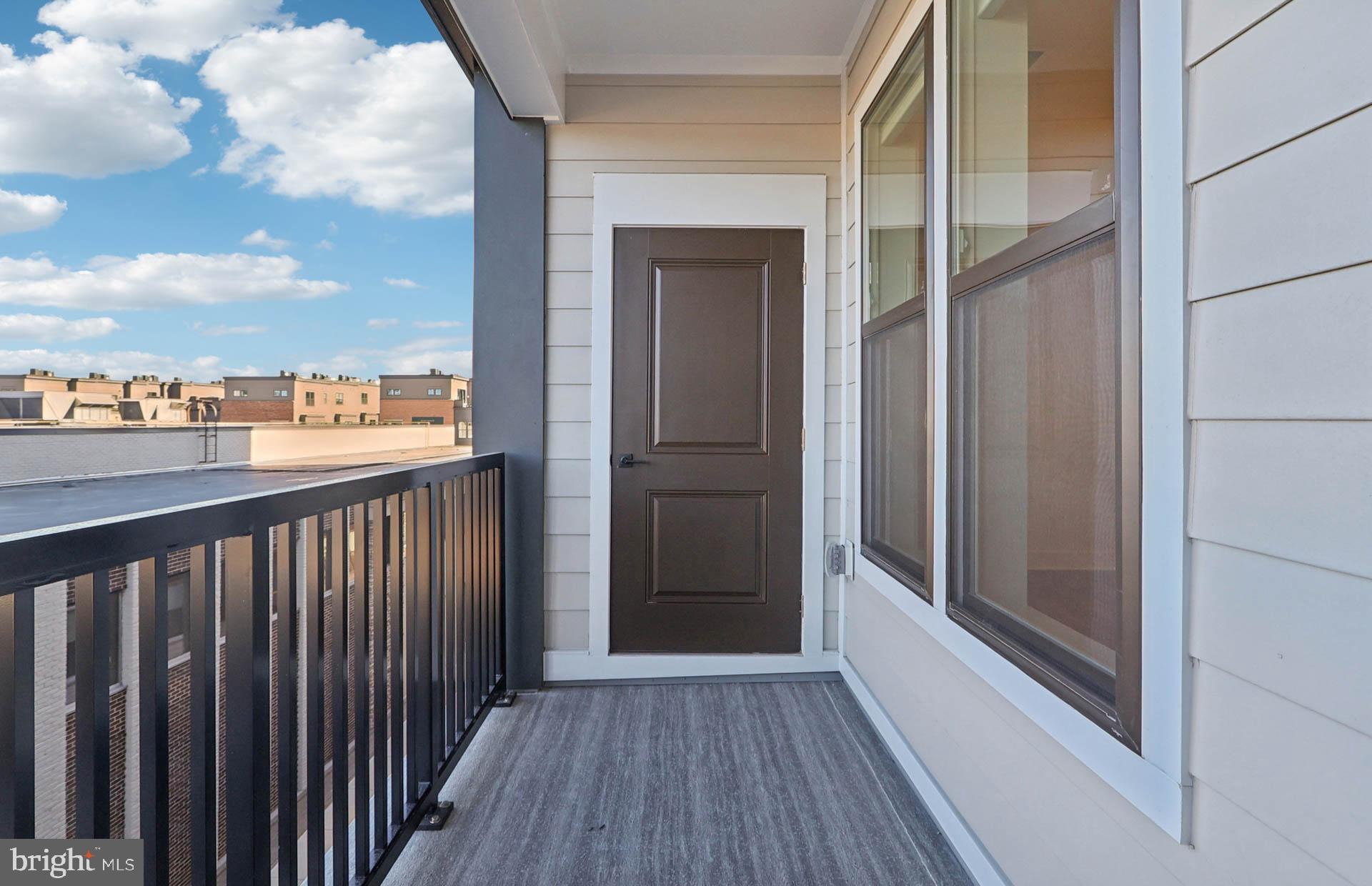 1141 Fortune Terrace, Unit 307 Potomac, MD 20854 - Photo 18 of 27 Balcony - Actual Home