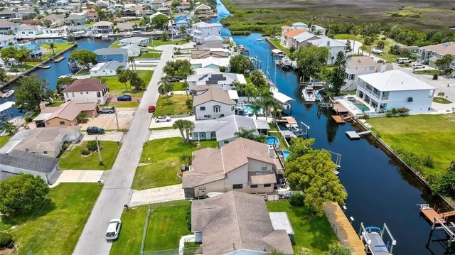 a view of city with ocean