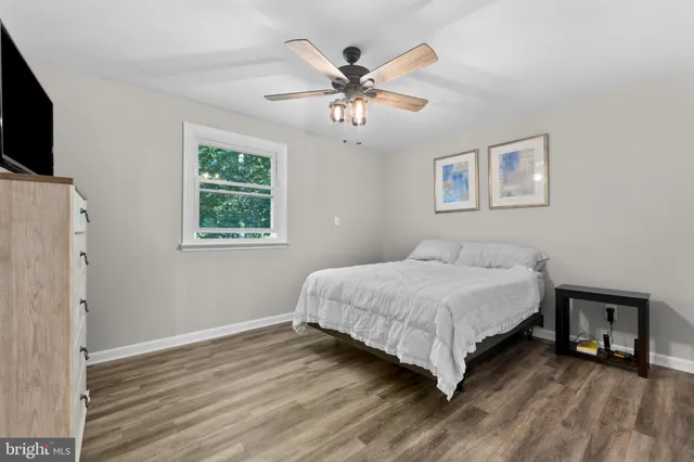 a workspace with furniture and window