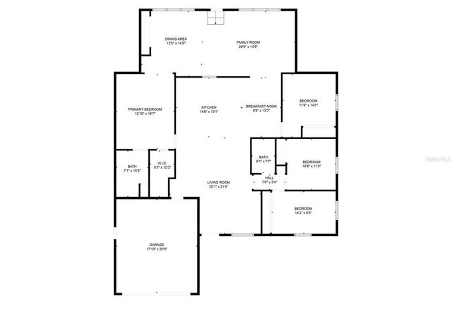 a picture of floor plan