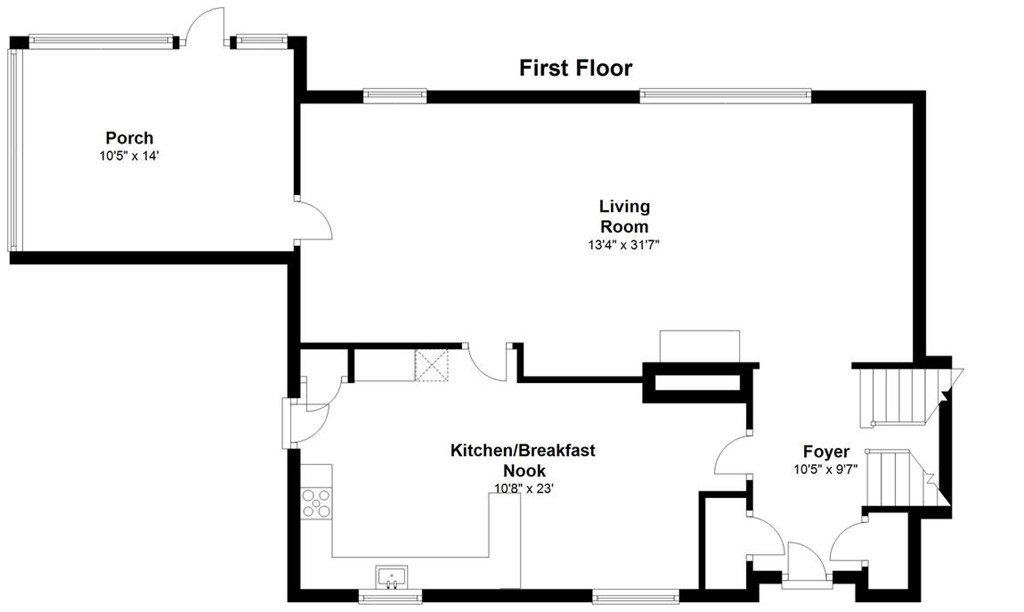 62 Rust Way Cohasset, MA 02025 - Photo 15 of 17 a picture of a bench in a white wall