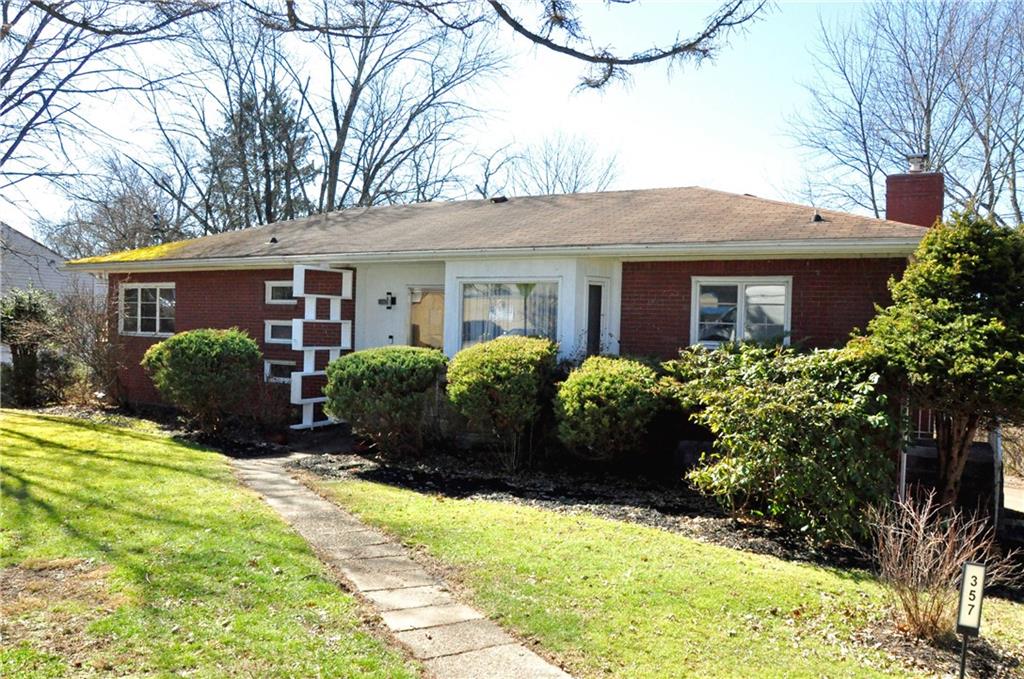 357 Churchill Road Pittsburgh, PA 15235 - Photo 2 of 28 a view of a house with a garden