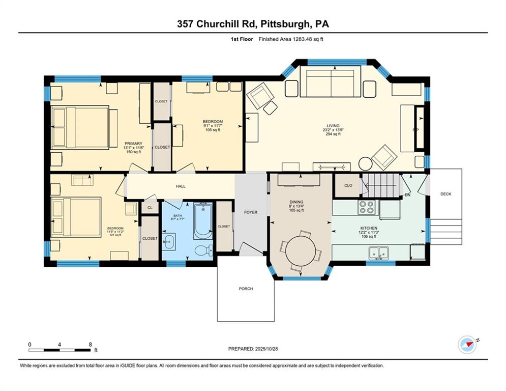 357 Churchill Road Pittsburgh, PA 15235 - Photo 26 of 28 a picture of a bench in front of a door